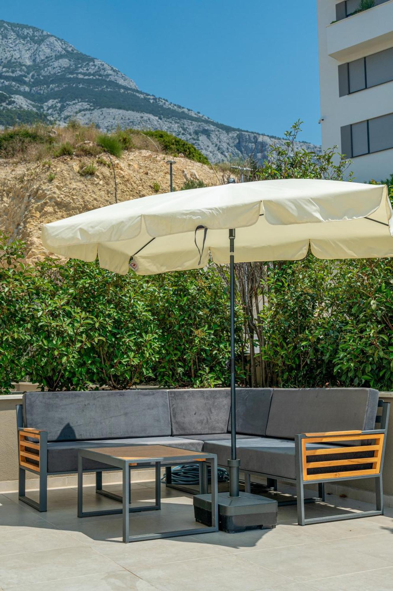 Luxury Adria Sea City & Mountain View Apartment Makarska Exterior foto